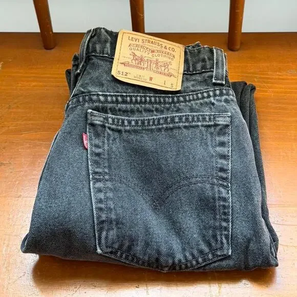 Vintage Levi’s 512 washed black (13 short/29/30) - Picture 3 of 6